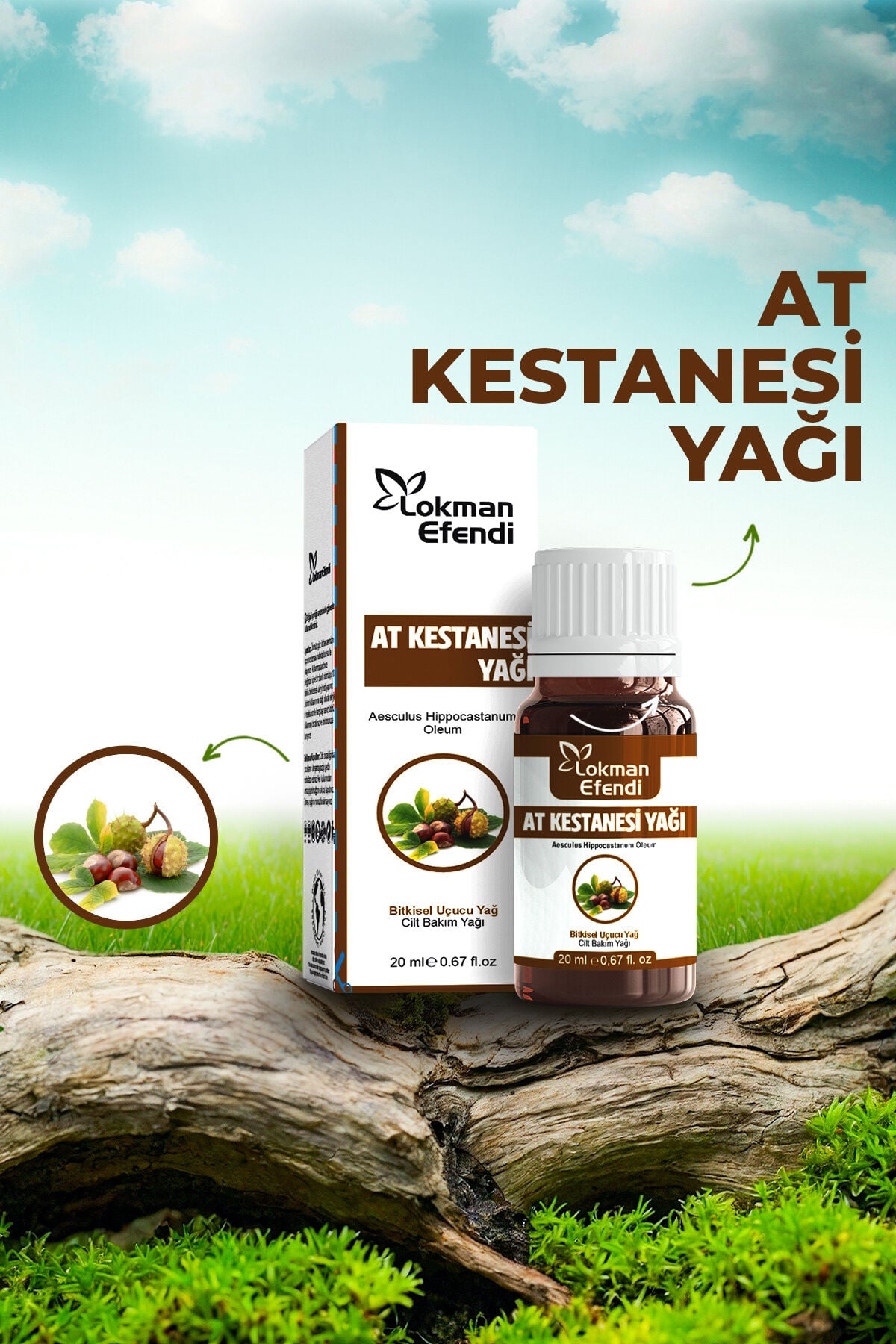 LOKMAN EFENDİ AT KESTANESİ YAĞI 20 CC
