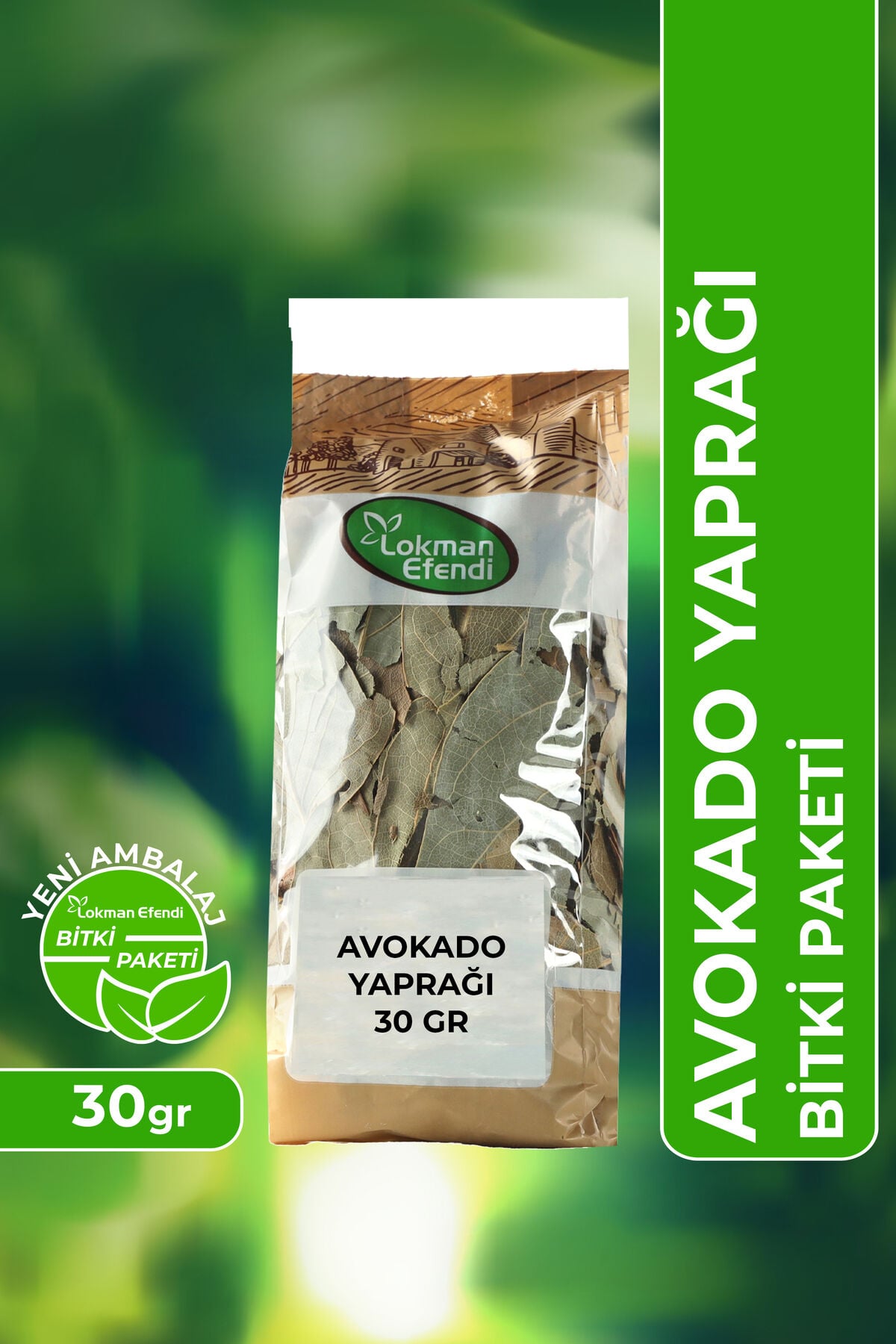 LOKMAN EFENDİ AVOKADO YAPRAĞI 30 GR
