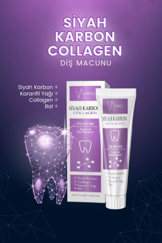 Aktif Karbon Beyazlatıcı Diş Macunu 100ml
