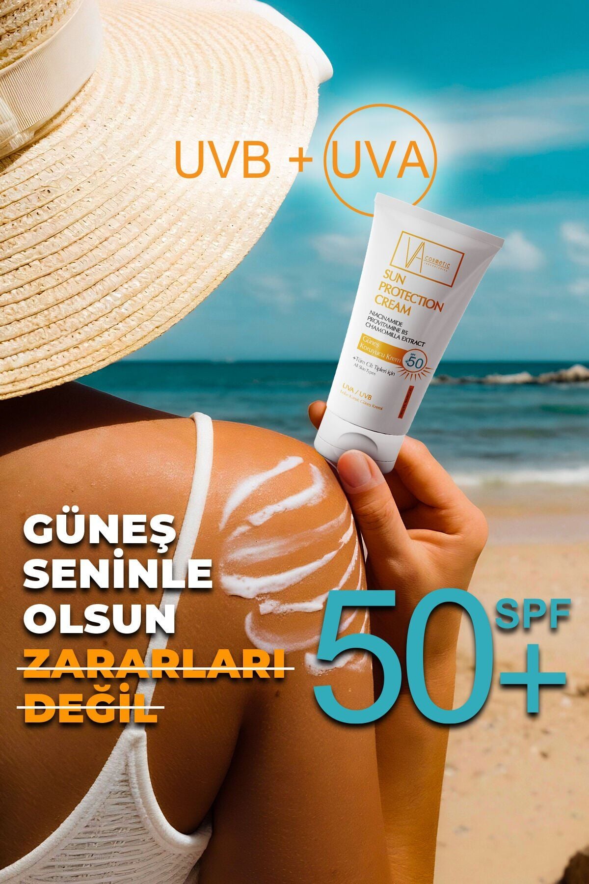 Güneş Koruyucu Krem 50 Ml