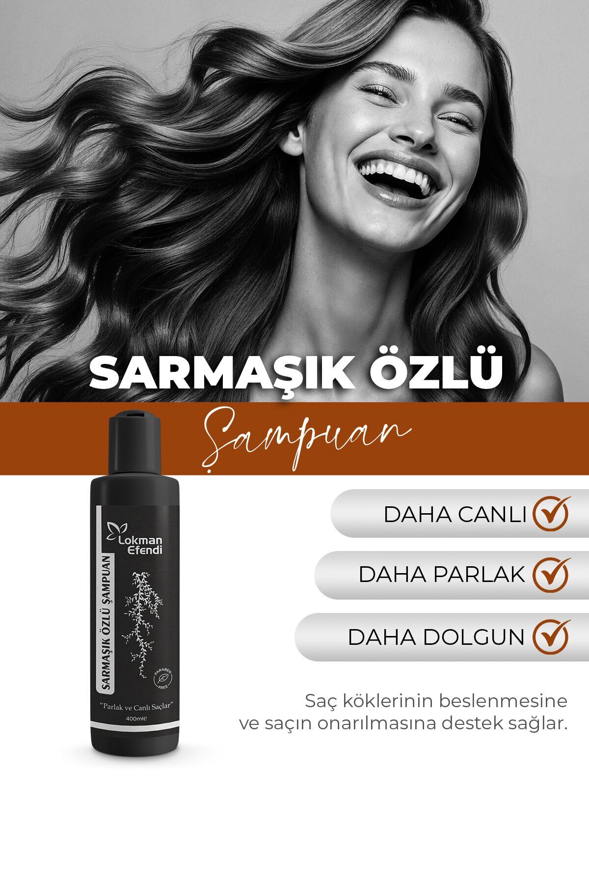 Sarmaşık Özlü Şampuan 400 ml