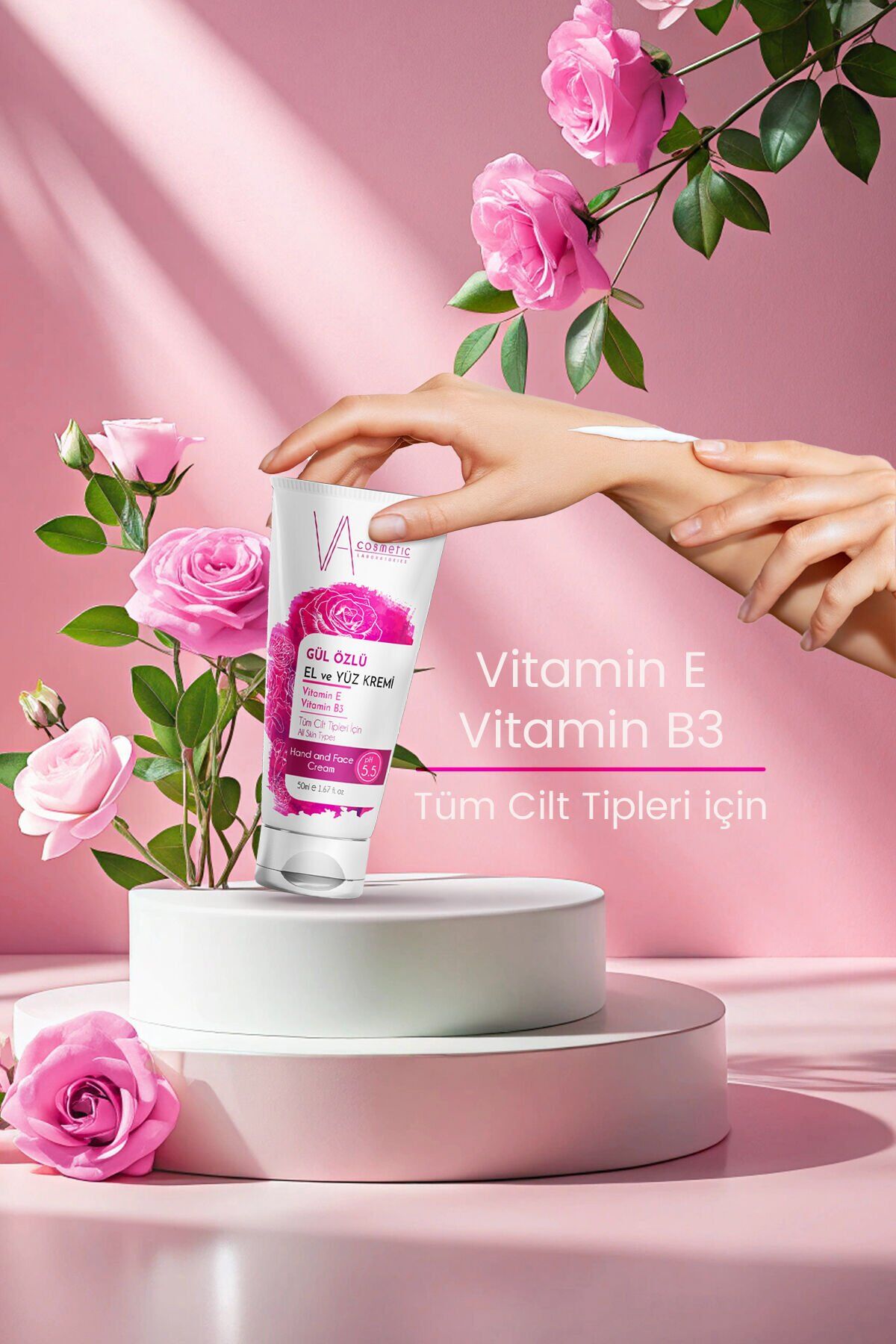 Gül Özlü Krem 50 Ml