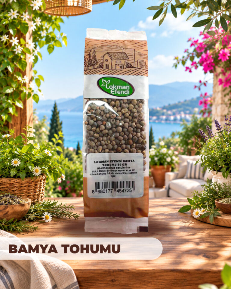 LOKMAN EFENDİ BAMYA TOHUMU 70 GR