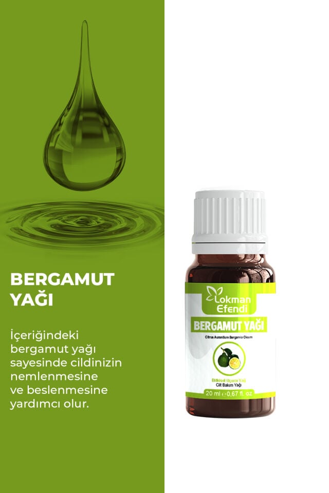 LOKMAN EFENDİ BERGAMUT YAĞI 20 CC