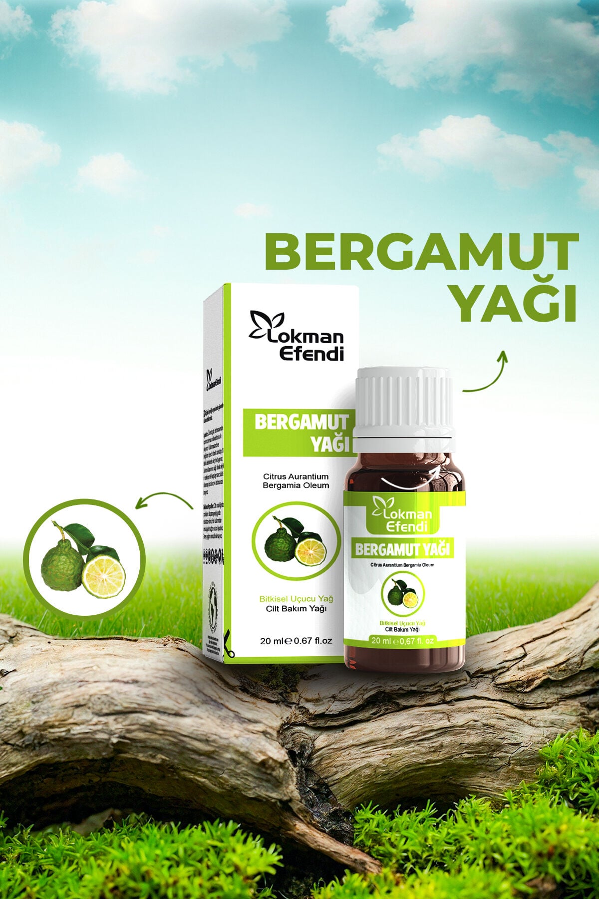 LOKMAN EFENDİ BERGAMUT YAĞI 20 CC