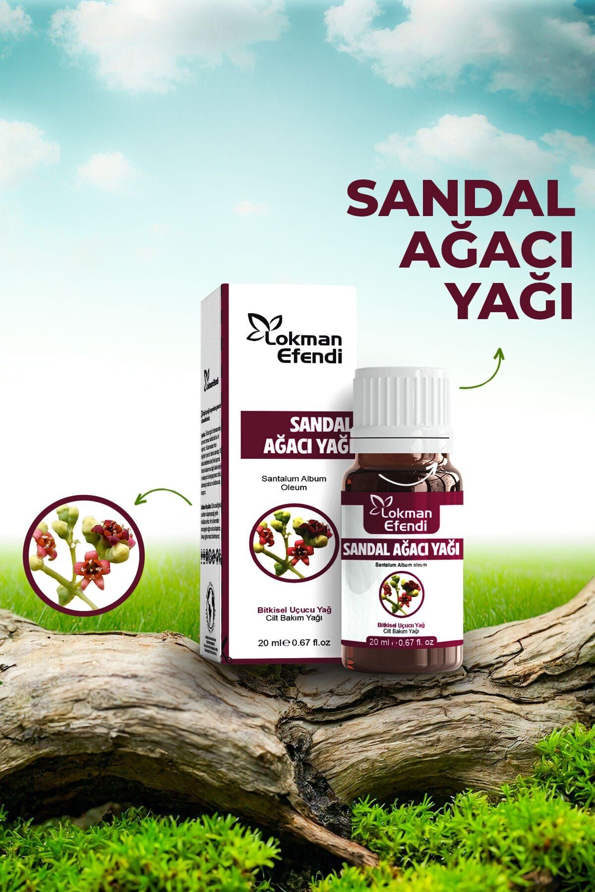 Lokman Efendi Sandal Ağacı Yağı