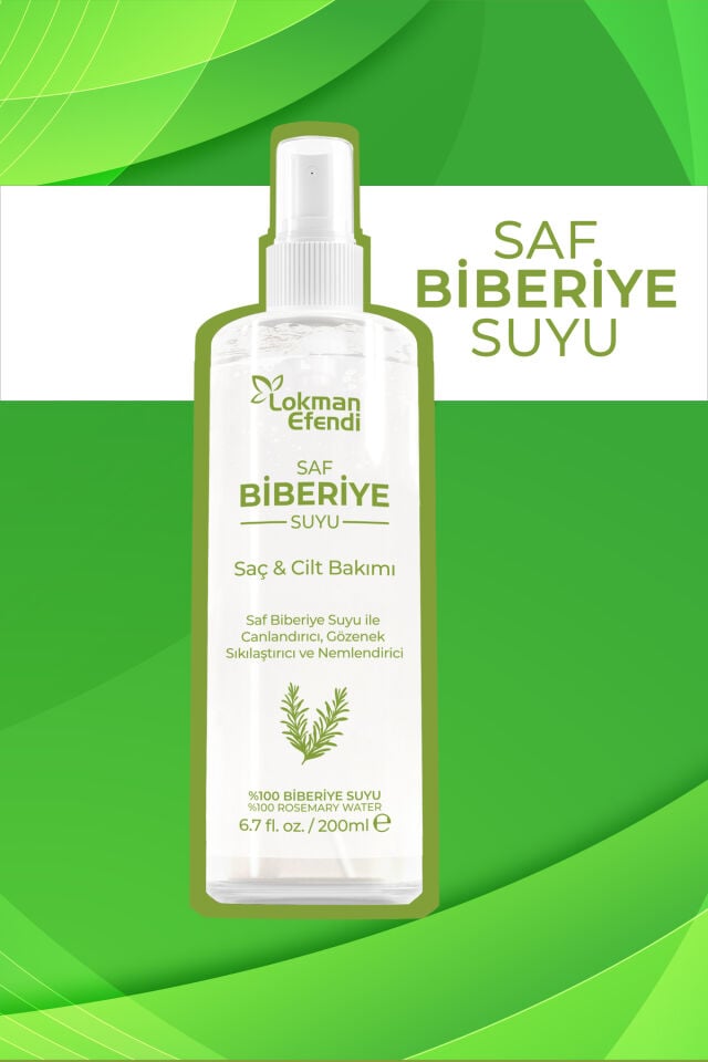 LOKMAN EFENDİ BİBERİYE SAÇ BAKIM SUYU 200 ML