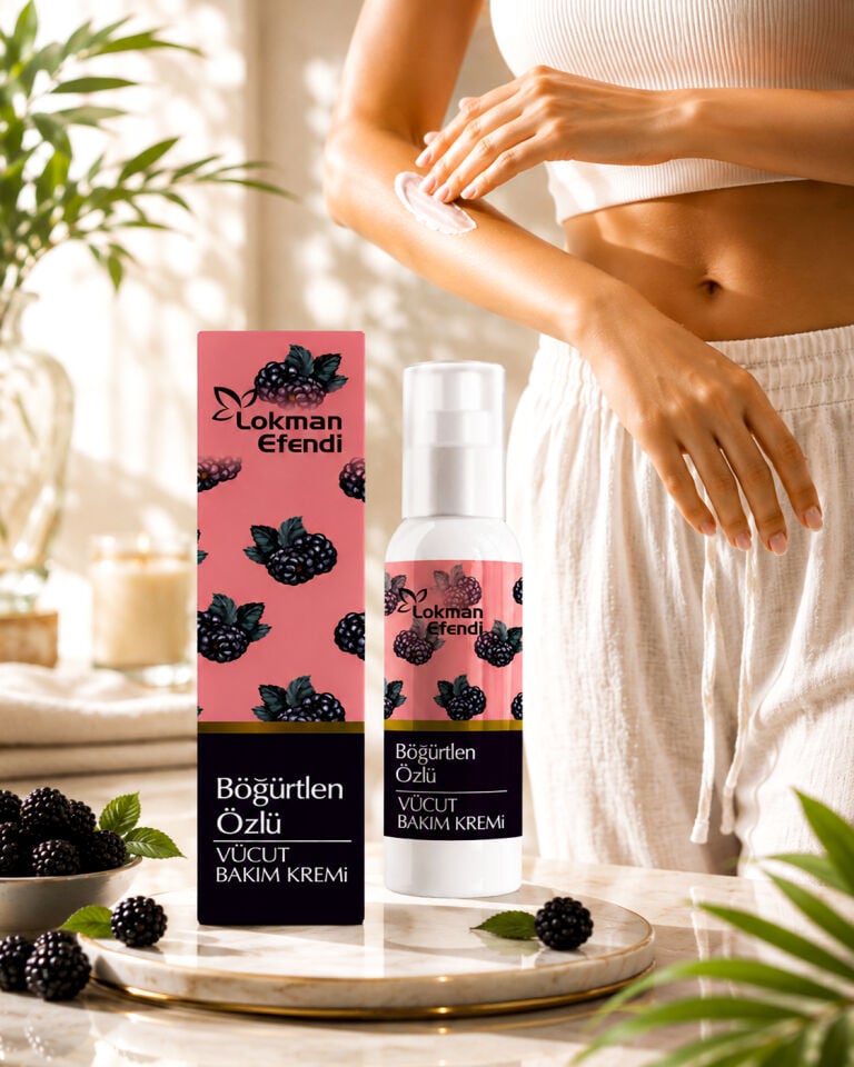 LOKMAN EFENDİ BÖĞÜRTLENLİ VÜCUT BAKIM KREMİ 100 ML