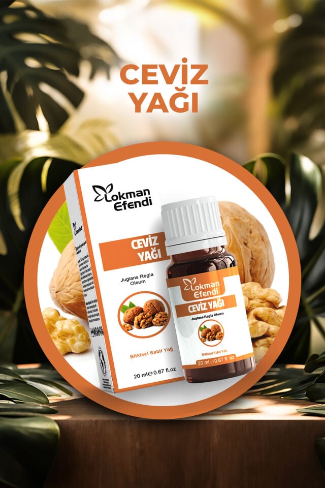 LOKMAN EFENDİ CEVİZ YAĞI 20 CC