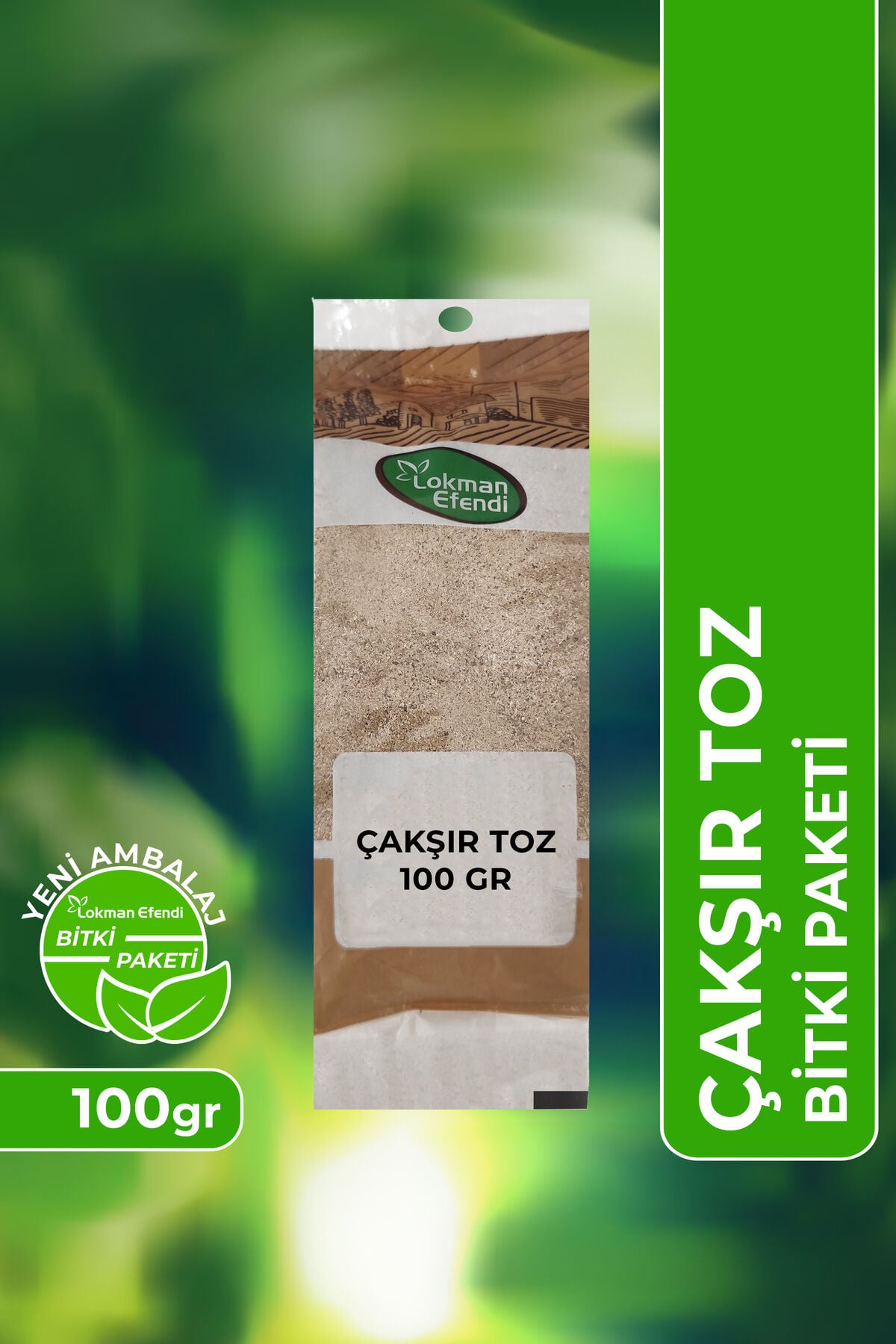 LOKMAN EFENDİ ÇAKŞIR TOZU 100 GR