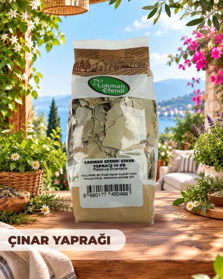 LOKMAN EFENDİ ÇINAR YAPRAĞI 30 GR