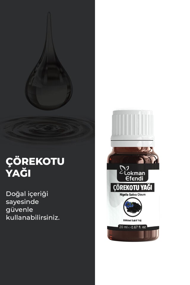 LOKMAN EFENDİ ÇÖREKOTU YAĞI 20 CC