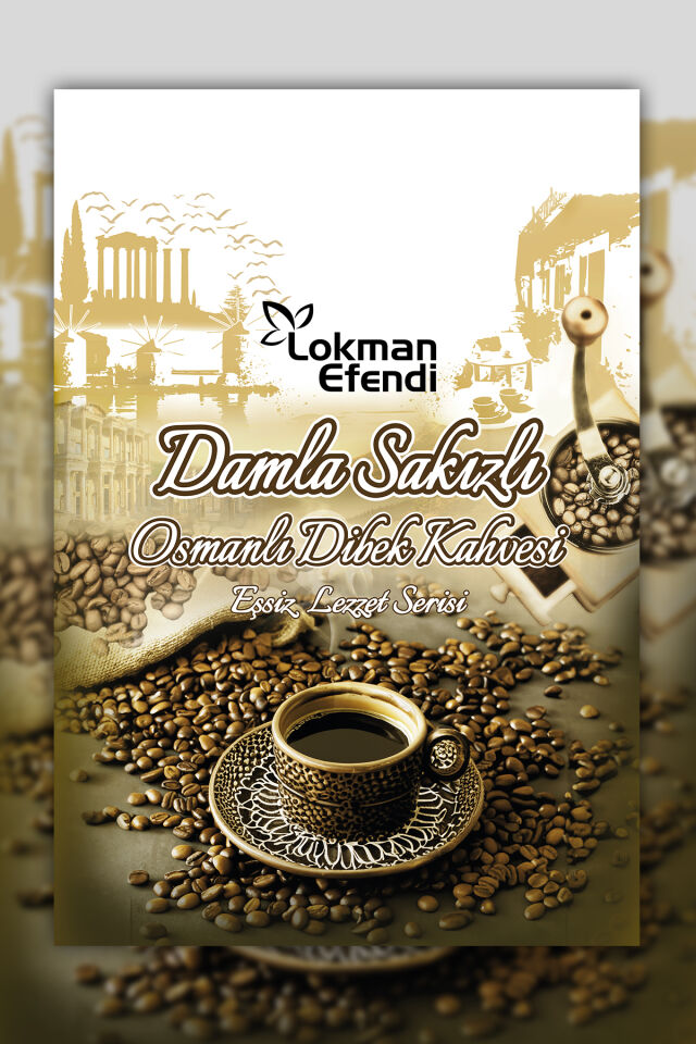 LOKMAN EFENDİ DAMLA SAKIZLI OSM. DBK KAHVESİ 200 G