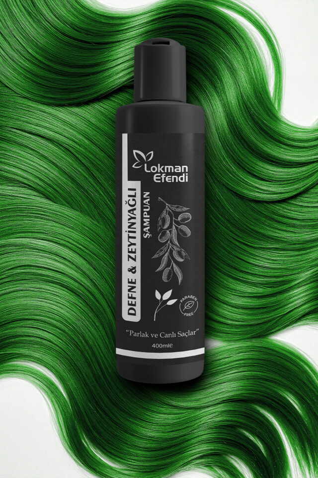 LOKMAN EFENDİ DEFNE ZEYTİN YAĞLI ŞAMPUAN 400 ML