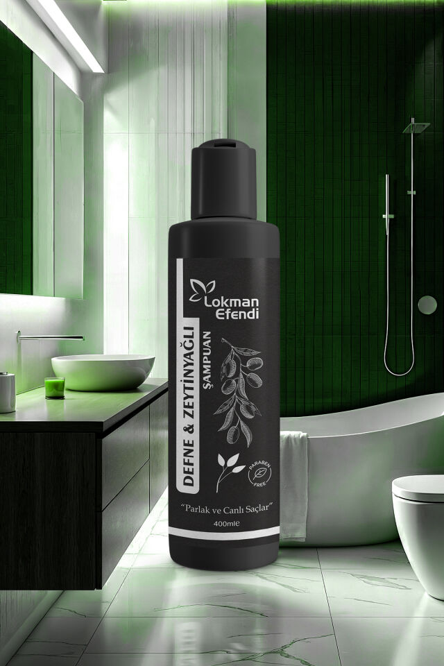 LOKMAN EFENDİ DEFNE ZEYTİN YAĞLI ŞAMPUAN 400 ML