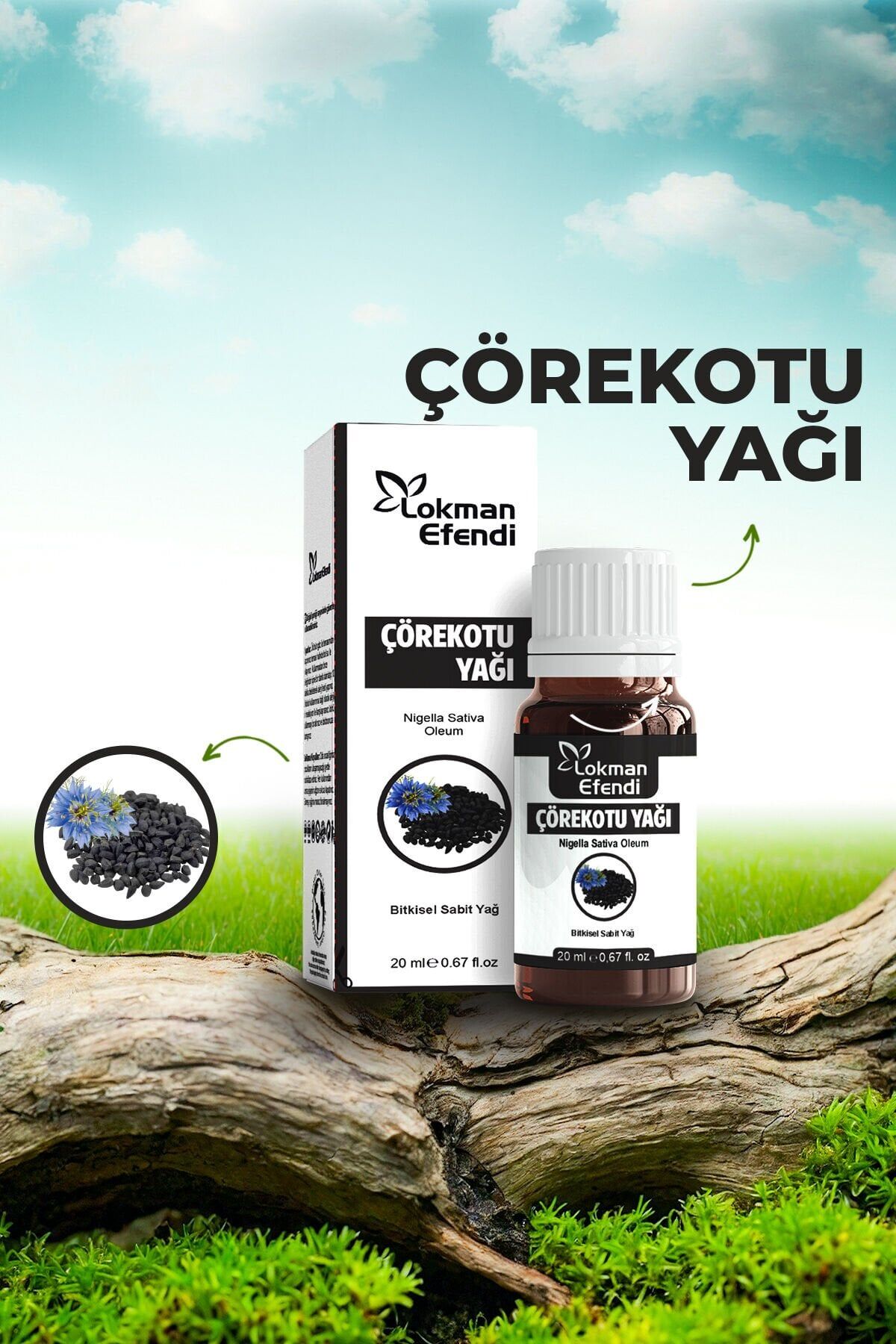 Lokman Efendi Çörekotu Yağı