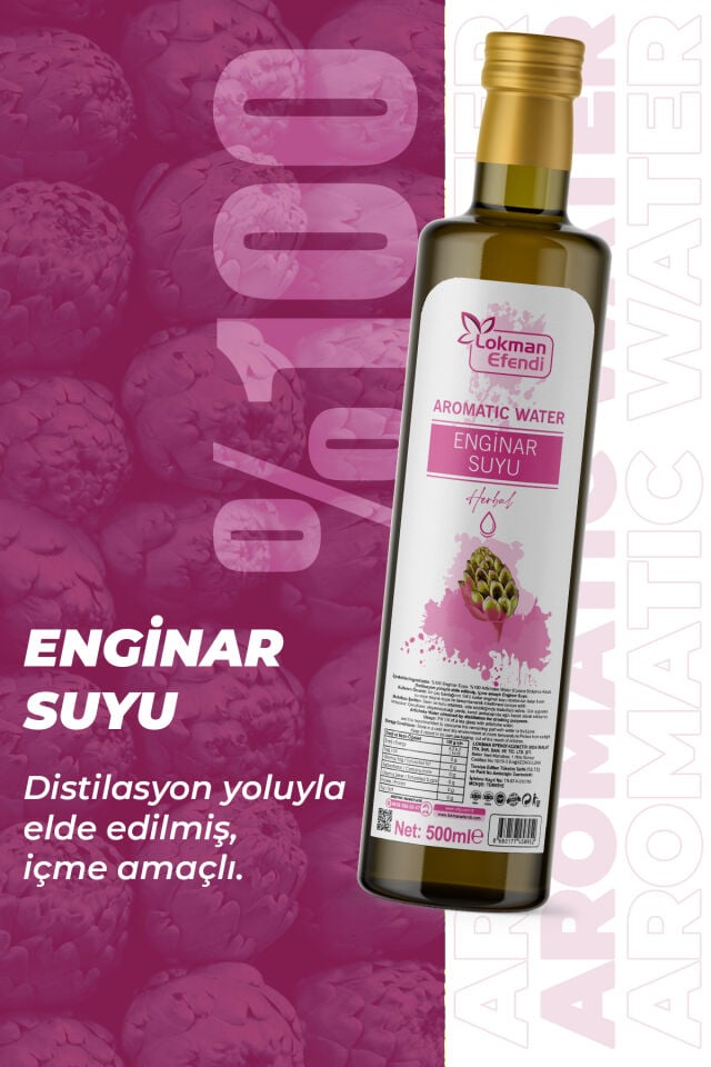LOKMAN EFENDİ ENGİNAR SUYU 500 ML
