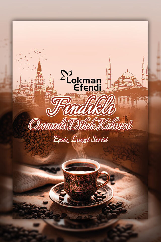 LOKMAN EFENDİ FINDIKLI OSMANLI DİBEK KAHVESİ 200 G