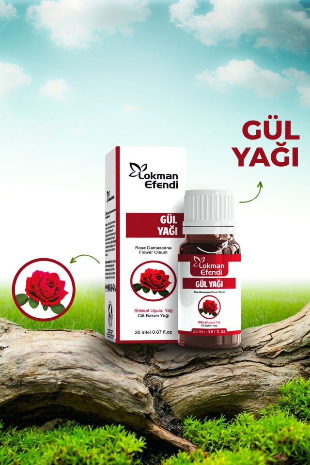 LOKMAN EFENDİ GÜL YAĞI 20 CC