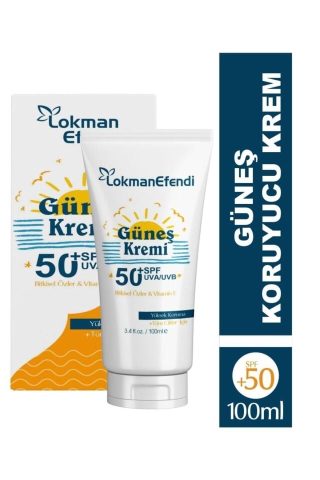 LOKMAN EFENDİ GÜNEŞ KREMİ 100 ML