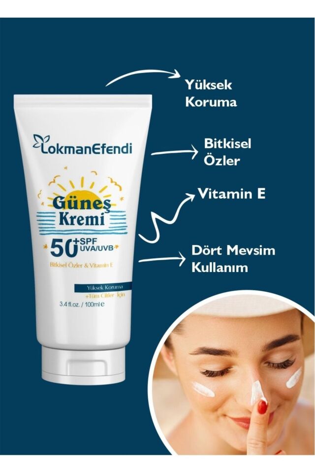 LOKMAN EFENDİ GÜNEŞ KREMİ 100 ML