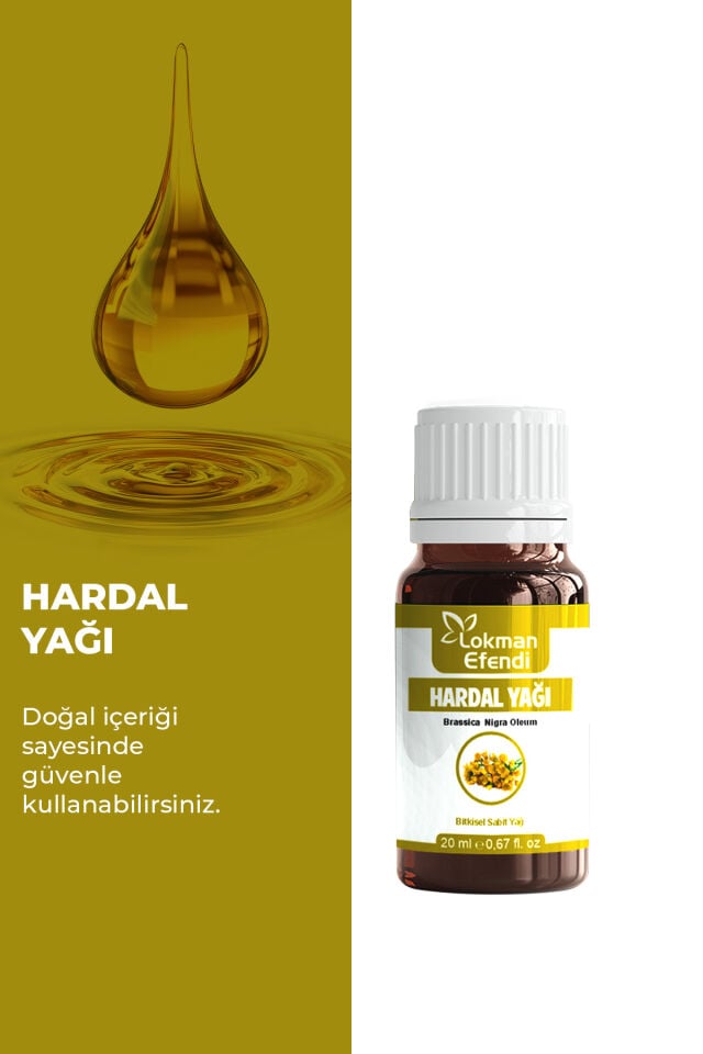 LOKMAN EFENDİ HARDAL YAĞI 20 CC