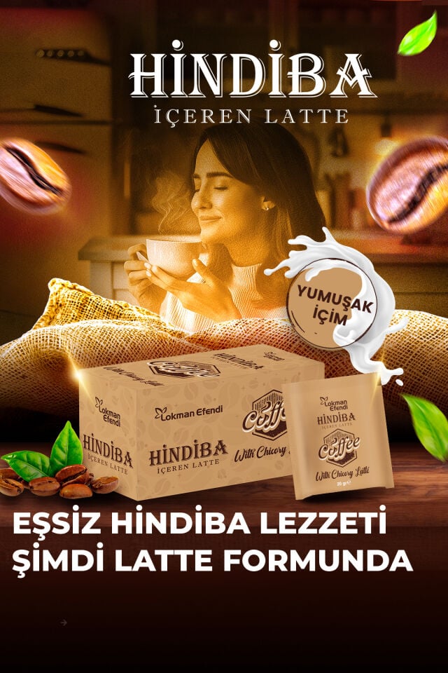 LOKMAN EFENDİ HİNDİBA İÇEREN LATTE 400 GR