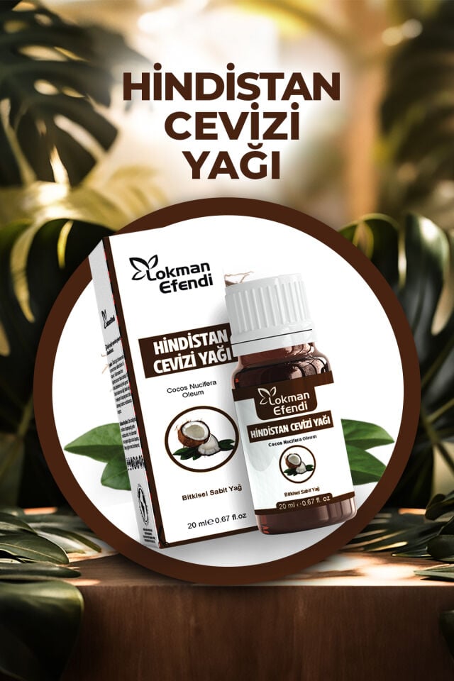 LOKMAN EFENDİ HİNDİSTAN CEVİZİ YAĞI 20 CC