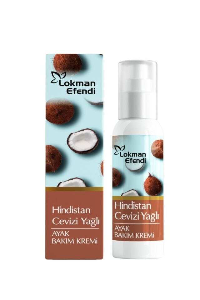 LOKMAN EFENDİ HİNDİSTAN CEVİZLİ AYAK KREMİ 100 ML