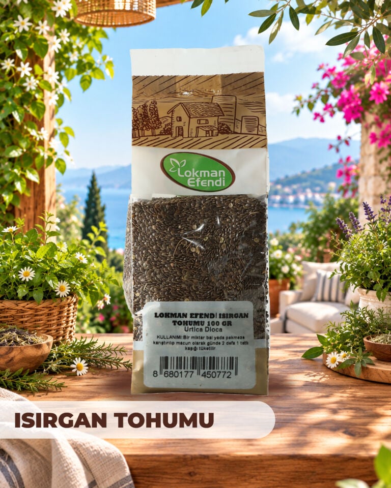 LOKMAN EFENDİ ISIRGAN TOHUMU 100 GR