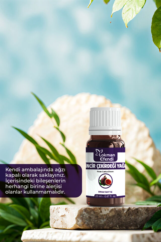 LOKMAN EFENDİ İNCİR ÇEKİRDEĞİ YAĞI 20 CC