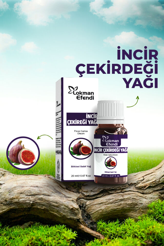 LOKMAN EFENDİ İNCİR ÇEKİRDEĞİ YAĞI 20 CC
