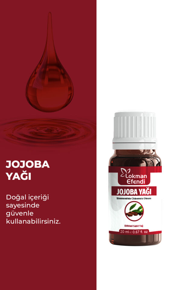 LOKMAN EFENDİ JOJOBA YAĞI 20 CC
