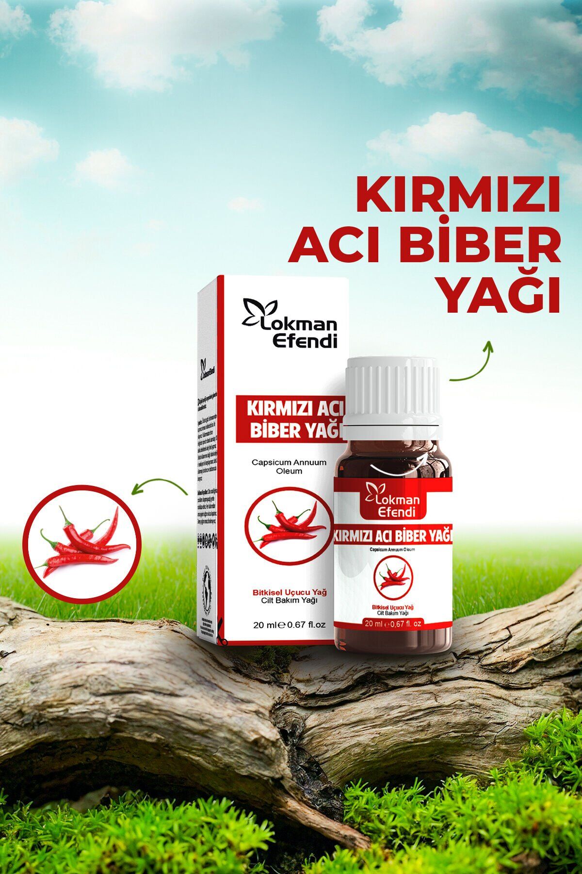 Kırmızı Acı Biber Yağı