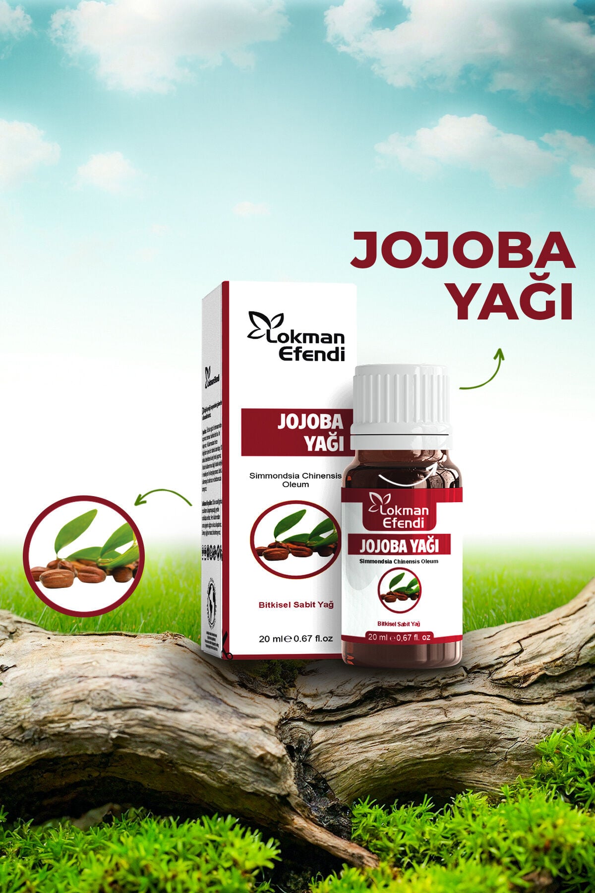 LOKMAN EFENDİ JOJOBA YAĞI 20 CC