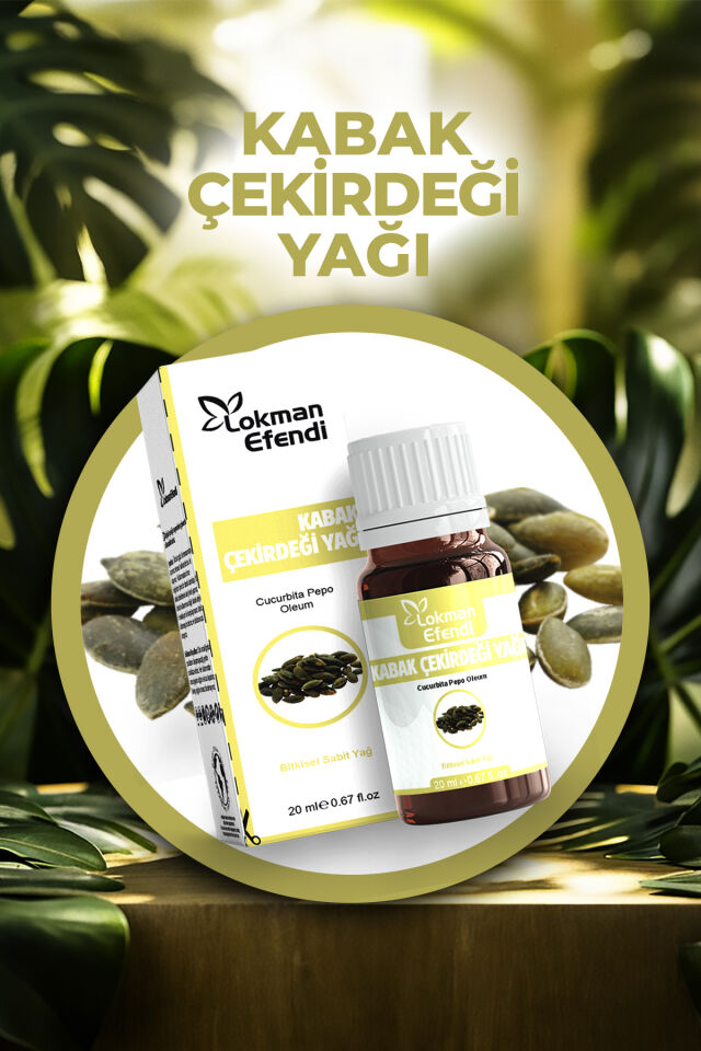 LOKMAN EFENDİ KABAK ÇEKİRDEĞİ YAĞI 20 CC
