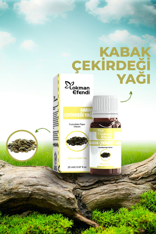LOKMAN EFENDİ KABAK ÇEKİRDEĞİ YAĞI 20 CC