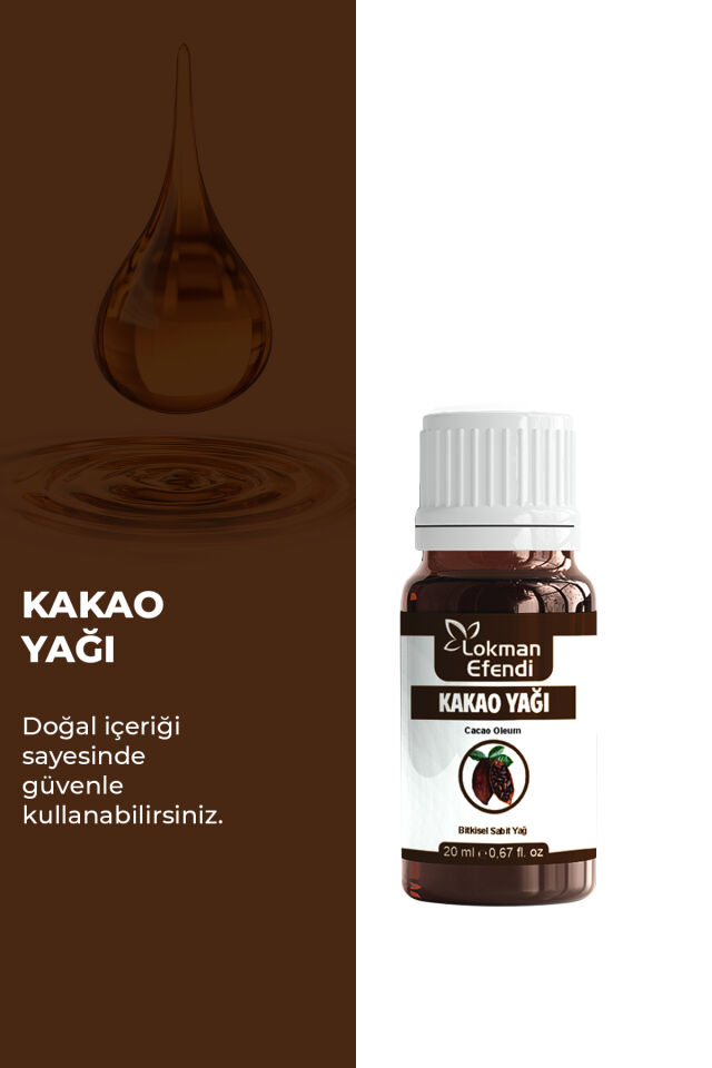 LOKMAN EFENDİ KAKAO YAĞI 20 CC
