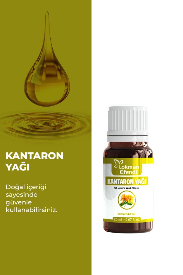 LOKMAN EFENDİ KANTARON YAĞI 20 CC