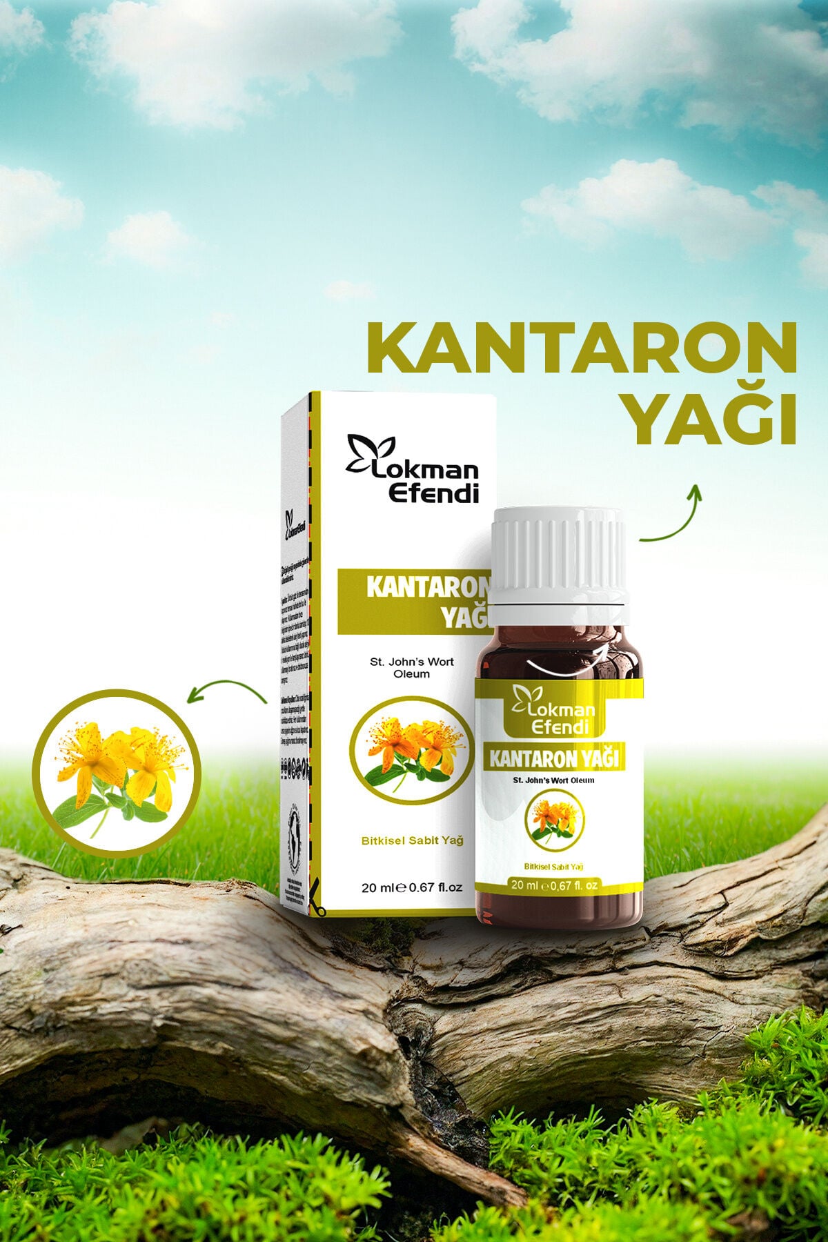 LOKMAN EFENDİ KANTARON YAĞI 20 CC