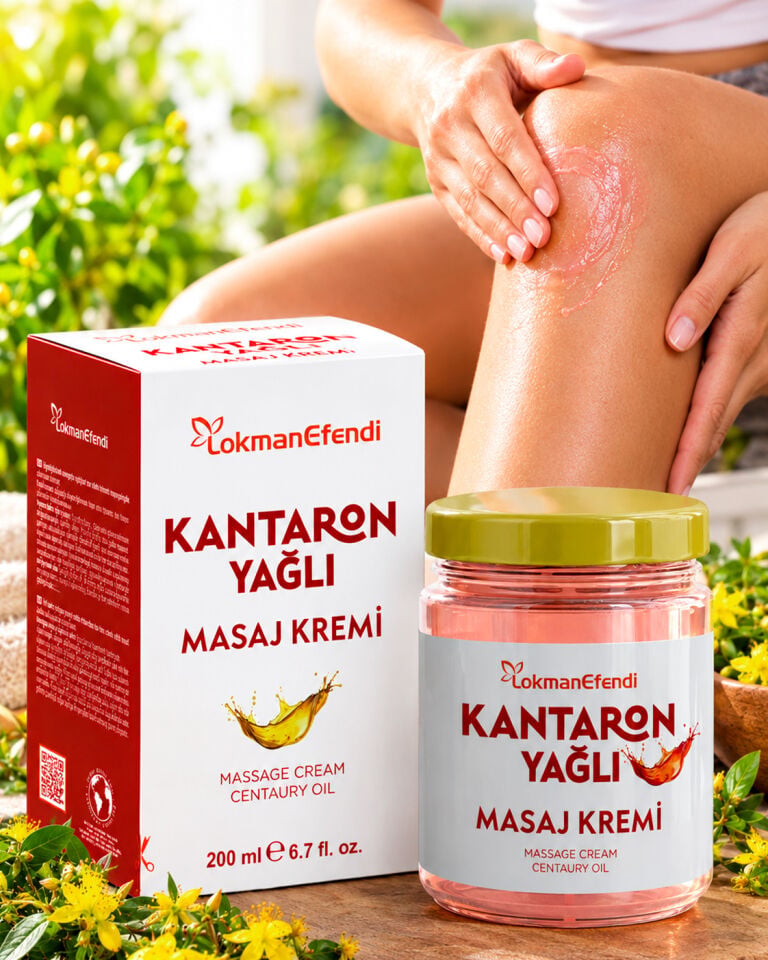 LOKMAN EFENDİ KANTARON YAĞLI MASAJ KREMİ 200 ML
