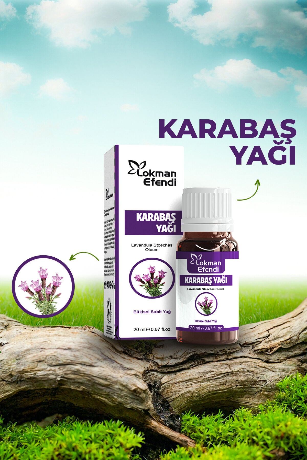LOKMAN EFENDİ KARABAŞ YAĞI 20 CC