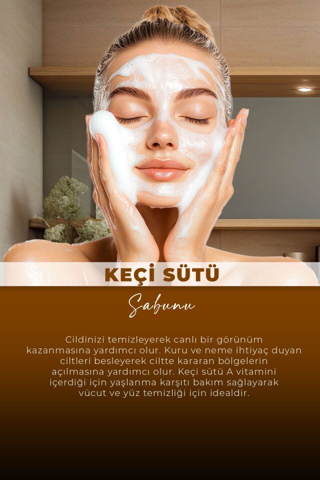 Va Kozmetik Besleyici Bakım Doğal Keçi Sütü Sabunu 125gr