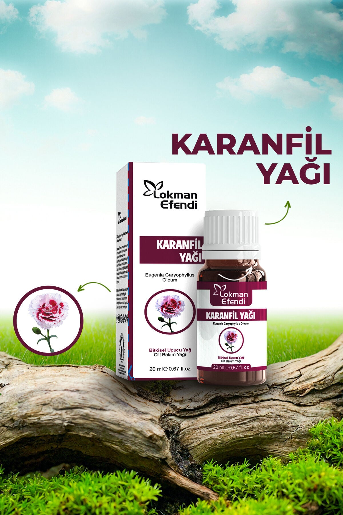 LOKMAN EFENDİ KARANFİL YAĞI 20 CC