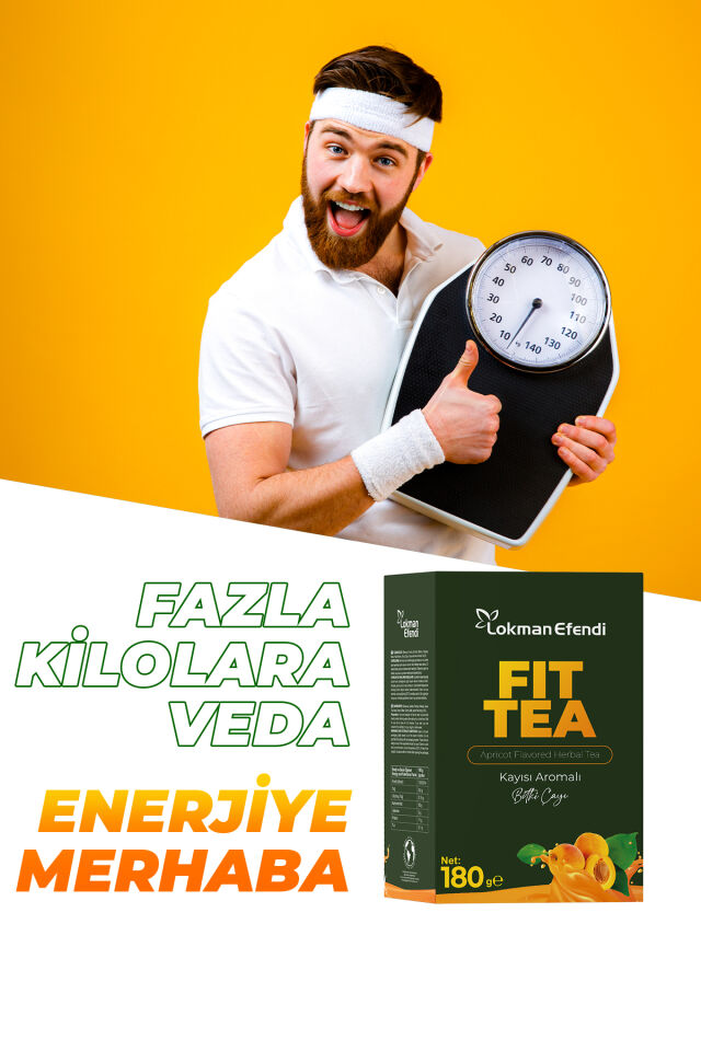 LOKMAN EFENDİ KAYISILI FORM ÇAYI FİT TEA 180 GR