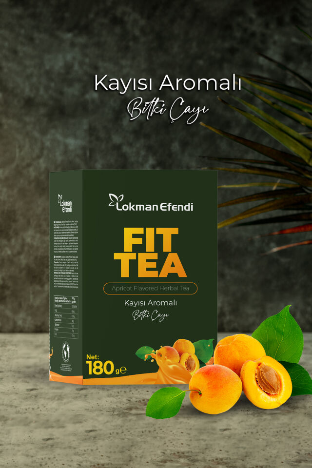 LOKMAN EFENDİ KAYISILI FORM ÇAYI FİT TEA 180 GR