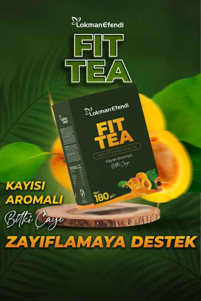 LOKMAN EFENDİ KAYISILI FORM ÇAYI FİT TEA 180 GR