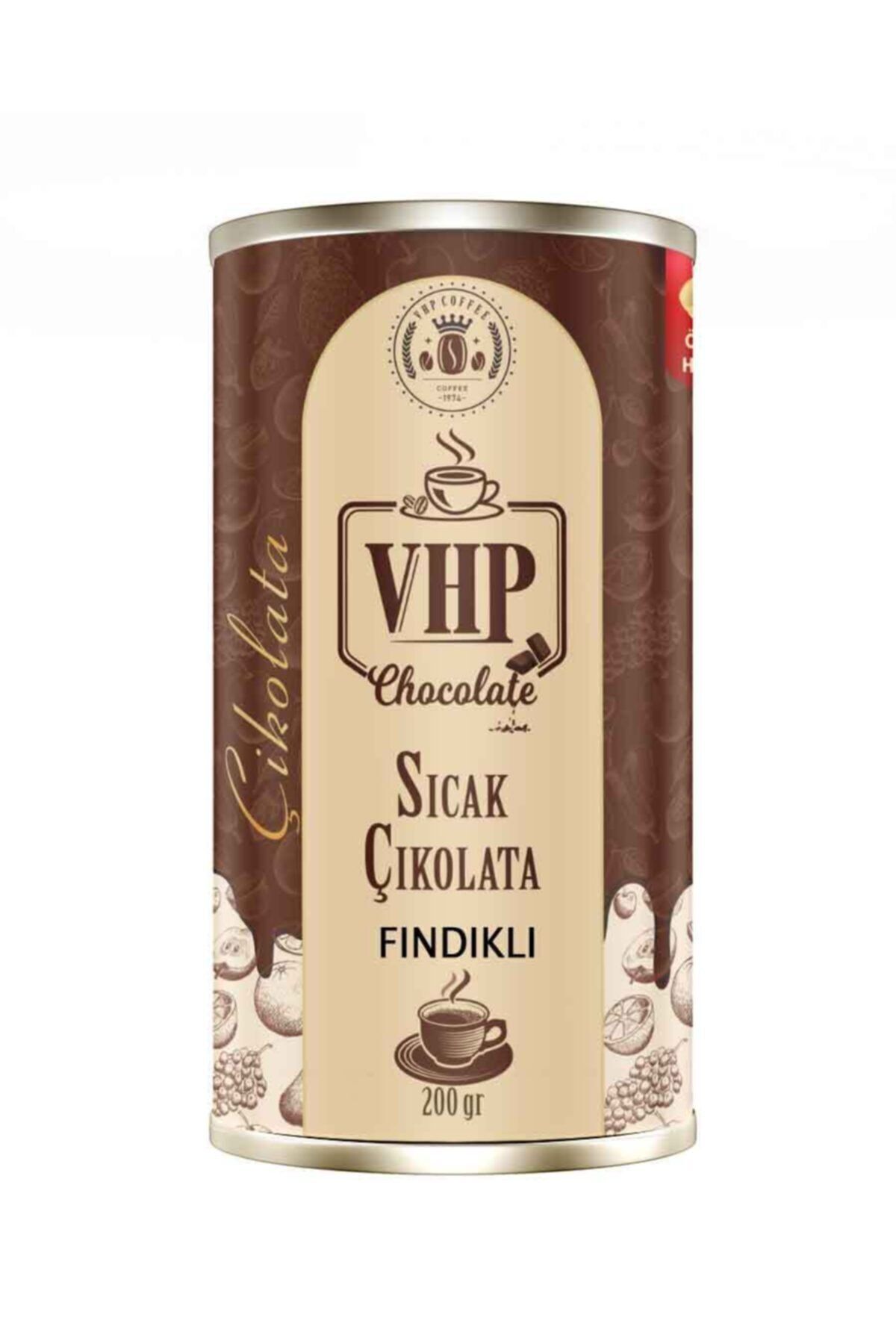 SICAK ÇİKOLATA MUZLU KAHVE 200 GR TENEKE