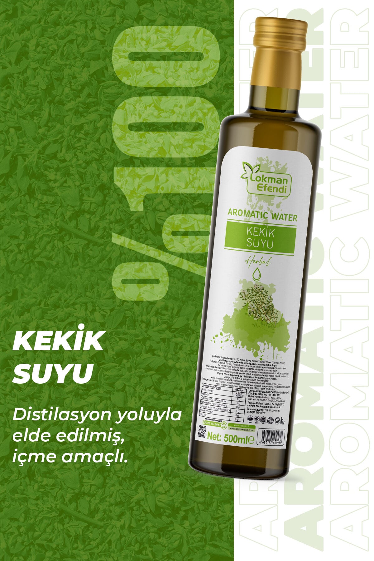LOKMAN EFENDİ KEKİK SUYU 500 ML