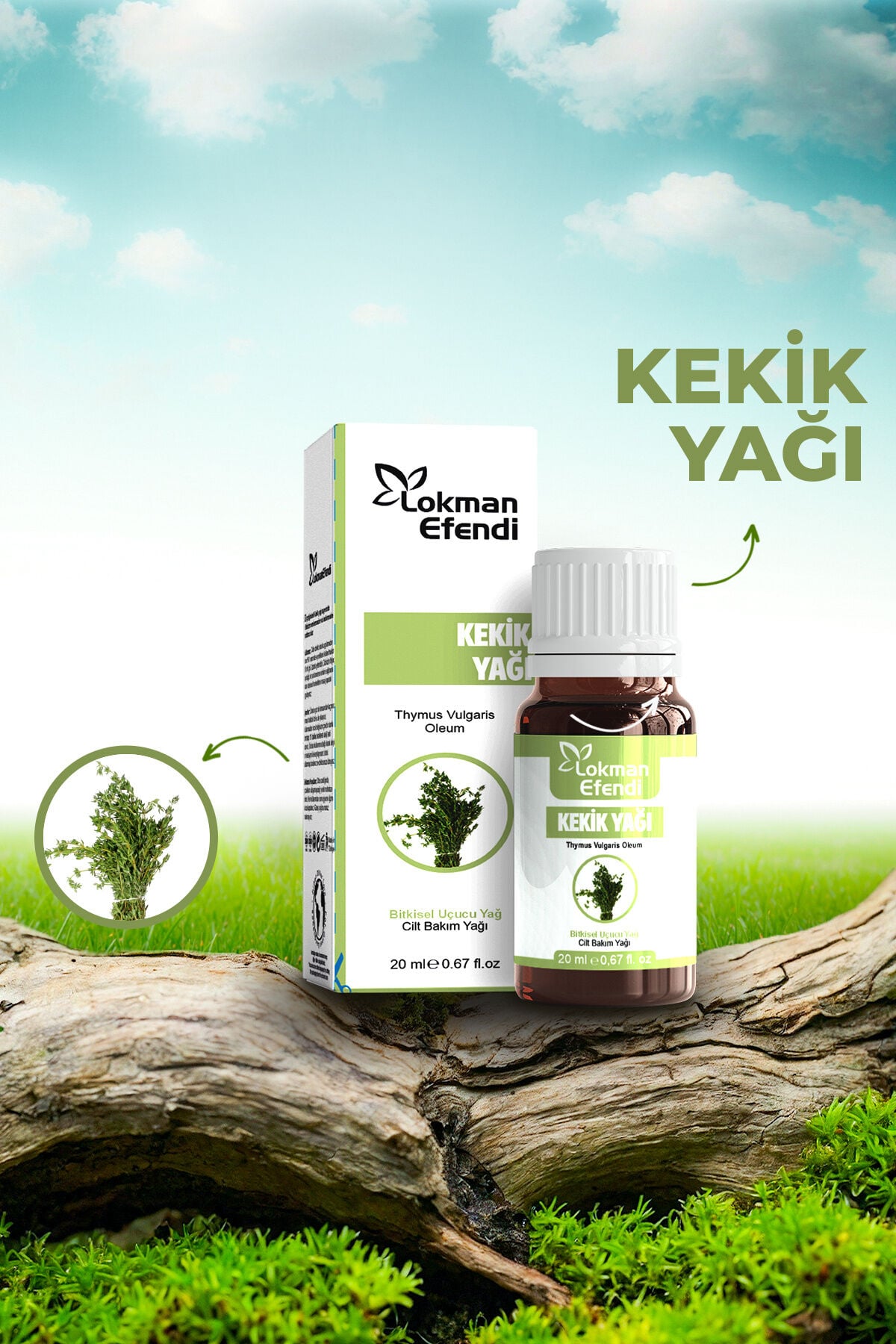 LOKMAN EFENDİ KEKİK YAĞI 20 CC
